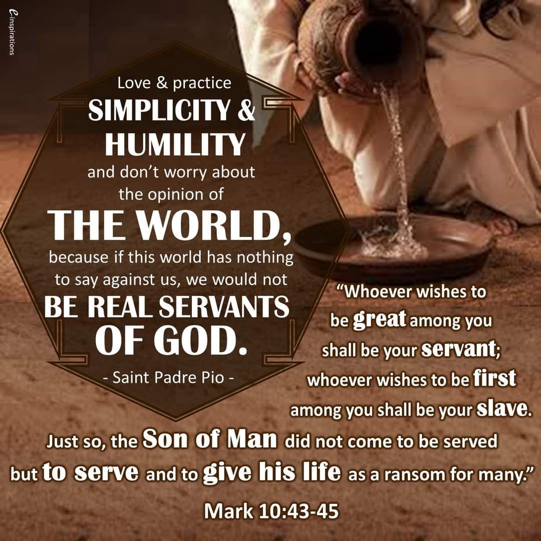 Twenty-Ninth Sunday in Ordinary Time (Year B) - Missione Madre Dei ...