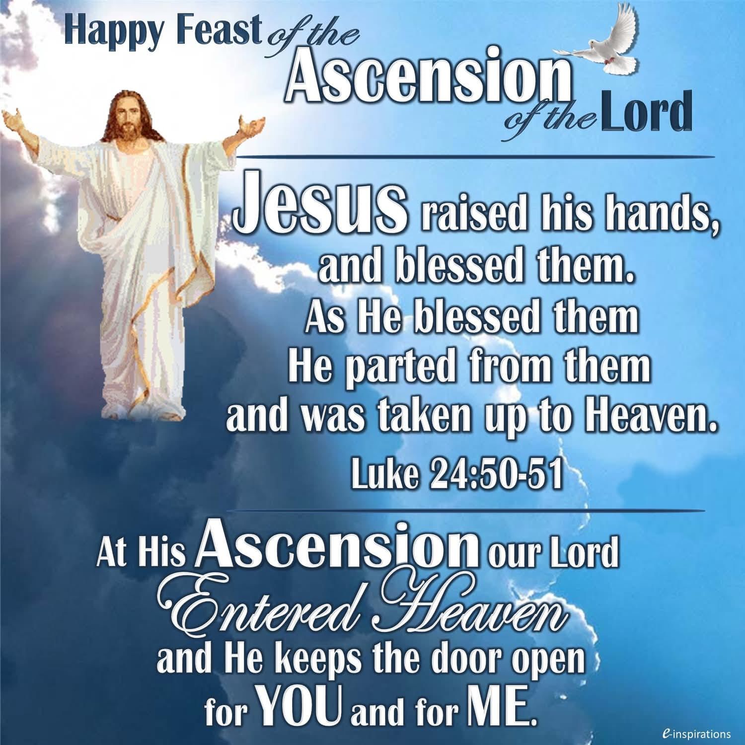 Ascension of Our Lord (Year C) - Missione Madre Dei Cristiani