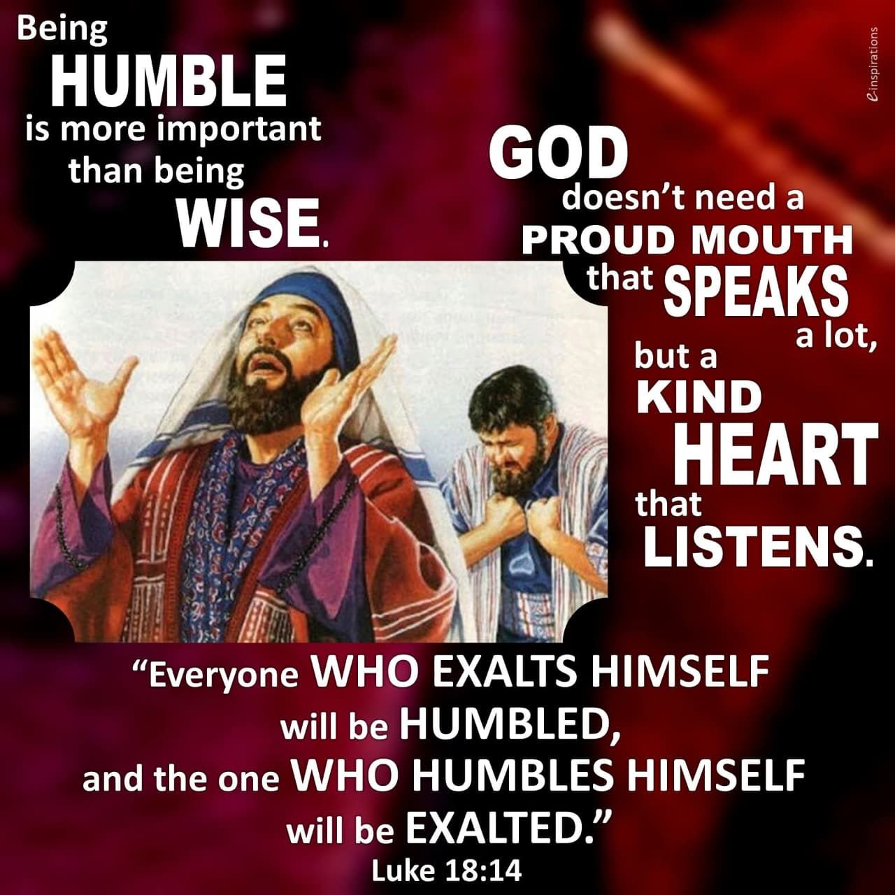 Thirtieth Sunday in Ordinary Time (Year C) - Missione Madre Dei Cristiani